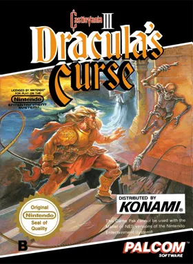 Castlevania III - Dracula's Curse (World) (Konami Collector's Series) (Unl) box cover front